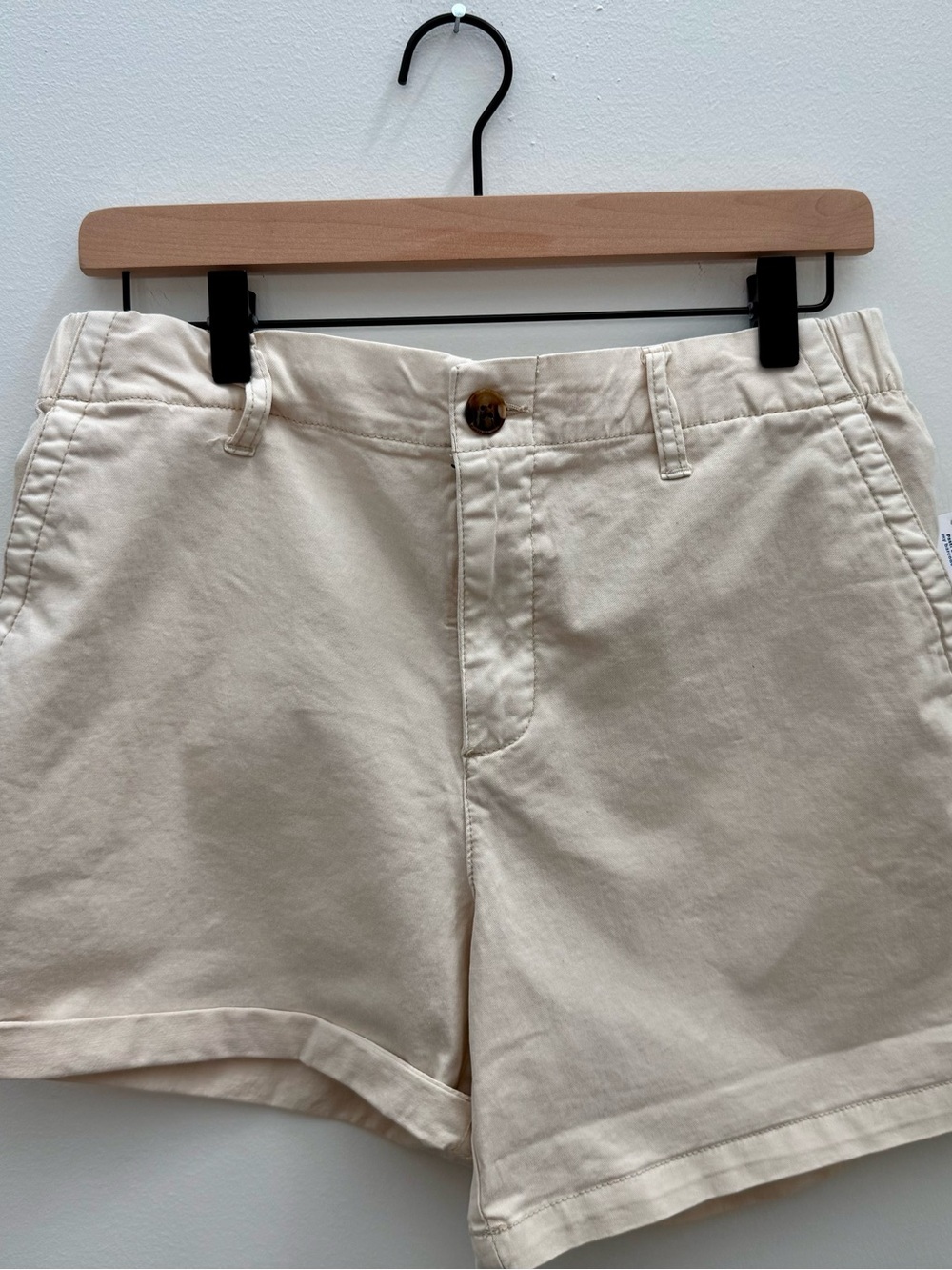 New - Old Navy Hight-Waisted OGC Pull-On Chino Shorts, Tan, M